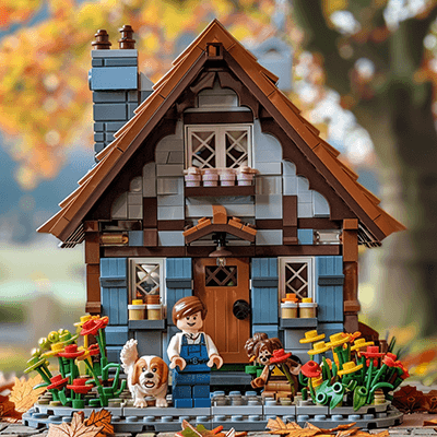 미드저니 스타일 레고 LEGO