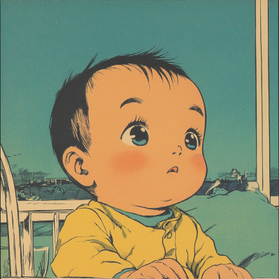 미드저니 데즈카 오사무 Osamu Tezuka