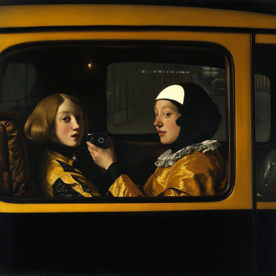 미드저니 요하네스 베르메르 Johannes Vermeer