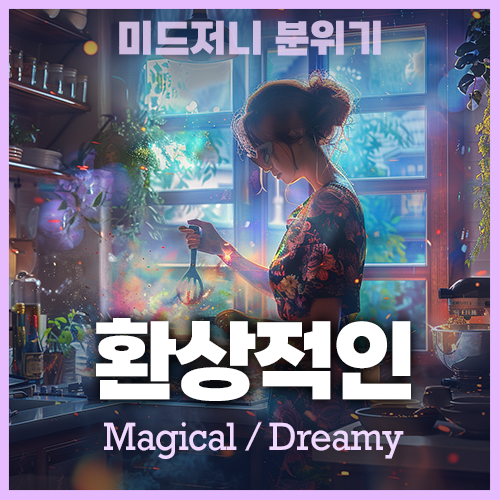 미드저니 환상적인 분위기 마법 꿈 magic dream